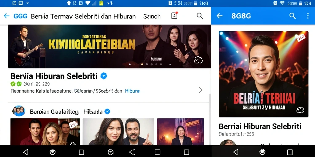Tampilan antarmuka aplikasi 8G8G yang menarik dan mudah dijelajahi.