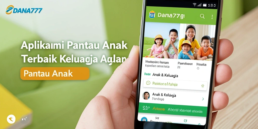 Antarmuka pengguna DANA777 yang ramah anak dan intuitif.